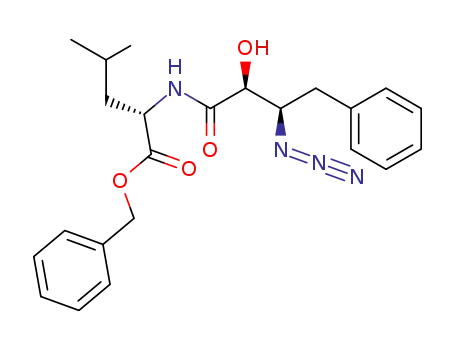 N-<(2S,3S)-3-azido-2-hydroxy-4-phenylbutanoyl>-L-leucine benzyl ester