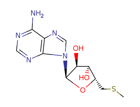 9H-Purin-6-amine,9-(5-S-methyl-5-thio-a-D-xylofuranosyl)- (9CI)
