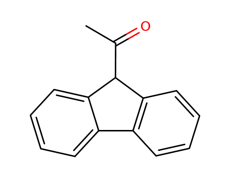 Molecular Structure of 3300-10-5 (Ethanone, 1-(9H-fluoren-9-yl)-)