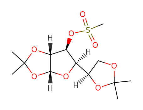 3-O-methylsulphonyl-1,2,5,6-di-O-isopropylidene-α-D-glucofu...