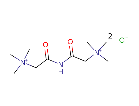 bis-(trimethylammonio-acetyl)-amine; dichloride
