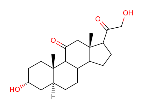 3-hydroxy-17-(2-hydroxyacetyl)-10,13-dimethyl-1,2,3,4,5,6,7,8,9,12,14,15,16,17-tetradecahydrocyclopenta[a]phenanthren-11-one