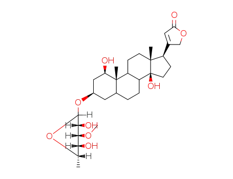 3-[(1R,3R,5R,8R,9S,10S,13R,14S,17R)-3-(3,5-dihydroxy-4-methoxy-6-methyloxan-2-yl)oxy-1,14-dihydroxy-10,13-dimethyl-1,2,3,4,5,6,7,8,9,11,12,15,16,17-tetradecahydrocyclopenta[a]phenanthren-17-yl]-2H-furan-5-one