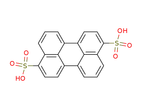 Molecular Structure of 71506-23-5 (perylene-3,9-(SO<sub>3</sub>H)2)
