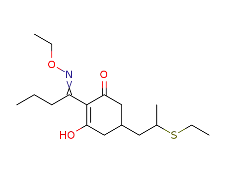 Molecular Structure of 74051-80-2 (Sethoxydim)