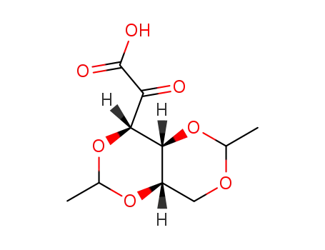 Molecular Structure of 136090-58-9 (3,5,4,6-diethylidene-L-xylo-2-hexulosonic acid)