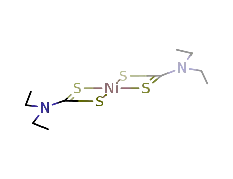 Molecular Structure of 14267-17-5 (NICKEL DIETHYLDITHIOCARBAMATE)