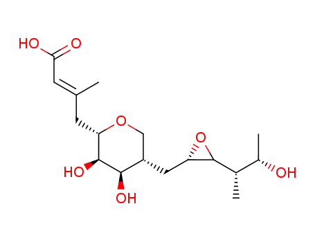 Molecular Structure of 66262-68-8 (Monic acid A)