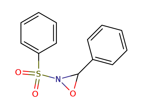 Molecular Structure of 69849-45-2 (3-Phenyl-3-(2-phenylsulfonyl)oxaziridine)