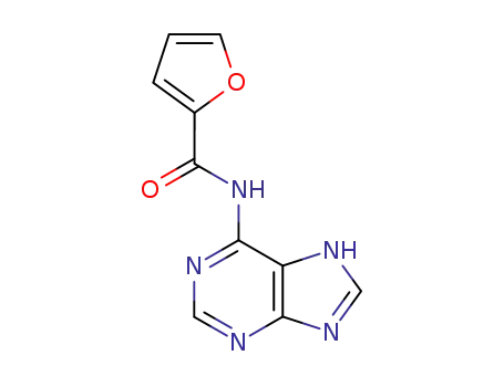 Molecular Structure of 65316-39-4 (6-(2-FUROYLAMINO)PURINE)