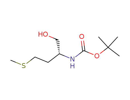 Molecular Structure of 91177-57-0 (Boc-D-methioninol)