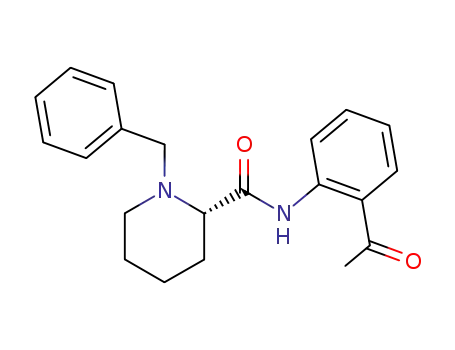 Molecular Structure of 82704-16-3 ((S)-1-Benzyl-piperidine-2-carboxylic acid (2-acetyl-phenyl)-amide)