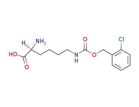Molecular Structure of 201014-19-9 (N-ε-2-chloro-Z-D-lysine)
