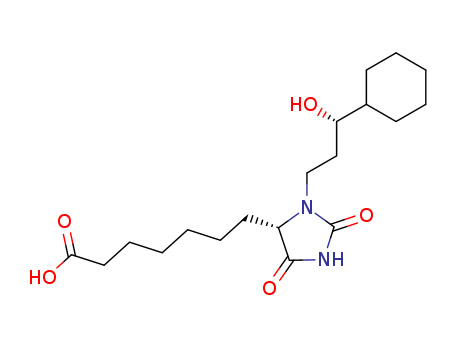 4-Imidazolidineheptanoicacid, 3-(3-cyclohexyl-3-hydroxypropyl)-2,5-dioxo-, [S-(R*,R*)]- (9CI)