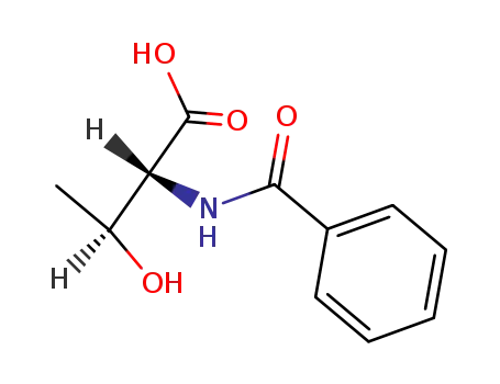 Molecular Structure of 906324-06-9 (<i>N</i>-benzoyl-D<sub>s</sub>-threonine)