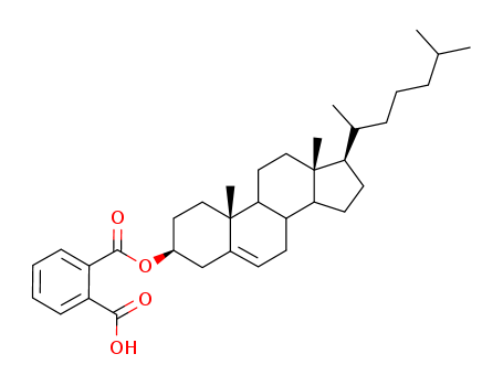 Cholest-5-en-3-ol (3b)-, 3-(hydrogen1,2-benzenedicarboxylate) cas  6732-01-0