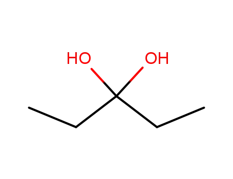 Molecular Structure of 151331-32-7 (3,3-Pentanediol)