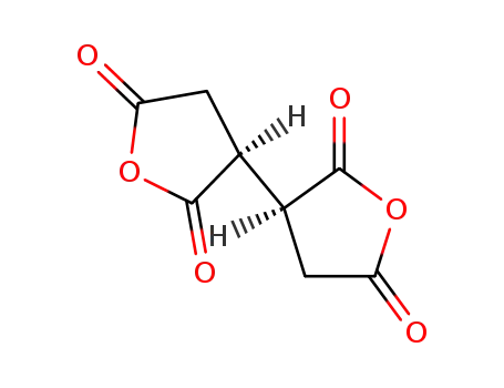 Molecular Structure of 17309-39-6 (meso-Butane-1,2,3,4-tetracarboxylic dianhydride)