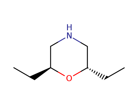 trans-2,6-Diethyl-morpholine cas no. 89479-88-9 98%
