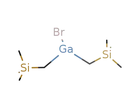 Molecular Structure of 74251-17-5 (Gallium, bromobis[(trimethylsilyl)methyl]-)