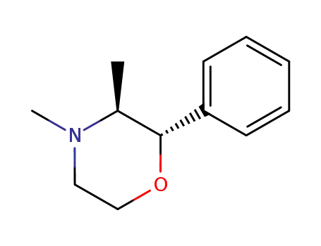 Molecular Structure of 38323-36-3 (cis-3,4-Dimethyl-2-phenylmorpholine)