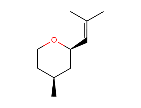 2H-Pyran, tetrahydro-4-methyl-2-(2-methyl-1-propenyl)-, trans-