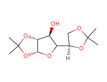 Molecular Structure of 329899-64-1 (1,2:5,6-di-O-isopropylidene-α-D-glucofuranose)