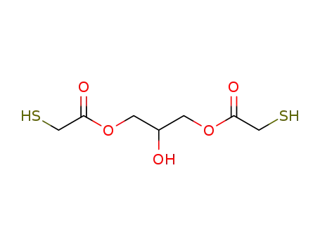 Molecular Structure of 63657-12-5 (2-hydroxy-1,3-propanediyl bis(mercaptoacetate))