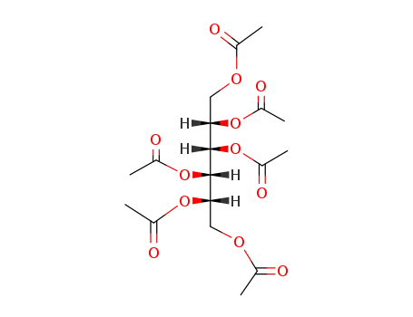 Molecular Structure of 642-00-2 (HEXA-O-ACETYL-D-MANNITOL)