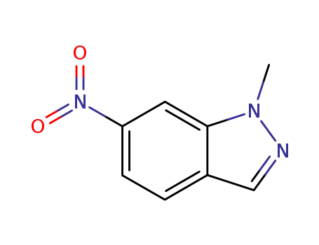 Molecular Structure of 6850-23-3 (1-METHYL-6-NITRO-1H-INDAZOLE)