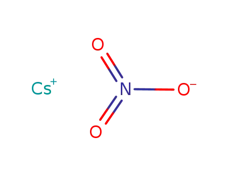 Molecular Structure of 7789-18-6 (Cesium nitrate)