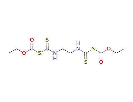 Molecular Structure of 19657-27-3 (Carbonic acid, thio-, bis(anhydrosulfide) with ethylenebis(dithiocarbamic acid), diethyl ester)