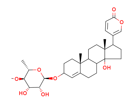 Bufa-4,20,22-trienolide,3-[(6-deoxy-4-O-methyl-a-L-mannopyranosyl)oxy]-14-hydroxy-, (3b)-