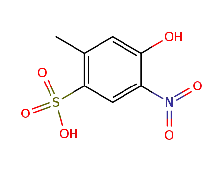 4-Hydroxy-2-methyl-5-nitrobenzene-1-sulfonic acid