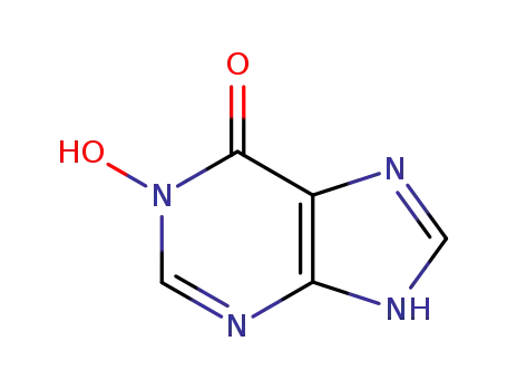 6H-Purin-6-one, 1,7-dihydro-1-hydroxy-