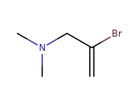 Molecular Structure of 14326-14-8 (2-Bromo-N,N-dimethyl-2-propen-1-amine)