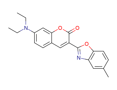 2H-1-Benzopyran-2-one,7-(diethylamino)-3-(5-methyl-2-benzoxazolyl)-