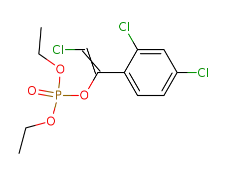 Molecular Structure of 470-90-6 (Chlorfenvinfos)