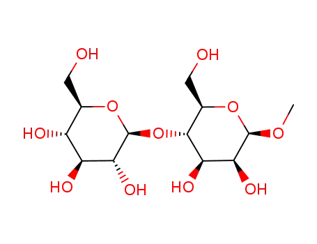 Molecular Structure of 744-05-8 (methyl 4-O-hexopyranosylhexopyranoside)