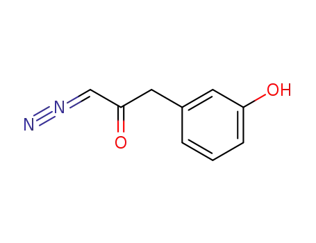 2-Propanone, 1-diazo-3-(3-hydroxyphenyl)-