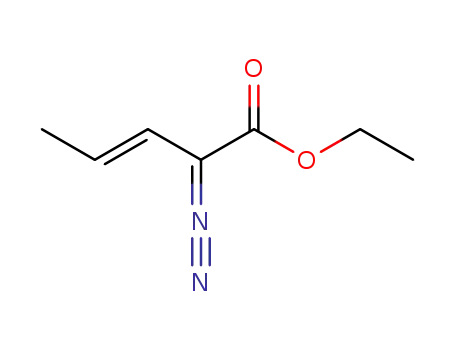 3-Pentenoic acid, 2-diazo-, ethyl ester