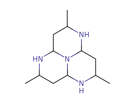 Molecular Structure of 7034-04-0 (dodecahydro-2,5,8-trimethyl-1,4,7,9b-tetraazaphenalene)
