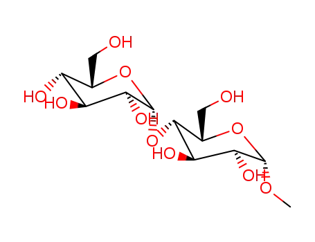 Molecular Structure of 92282-08-1 (Methyl-α-maltosid)