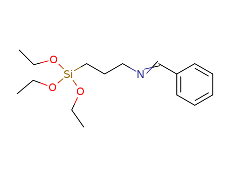 1-Propanamine,N-(phenylmethylene)-3-(triethoxysilyl)-