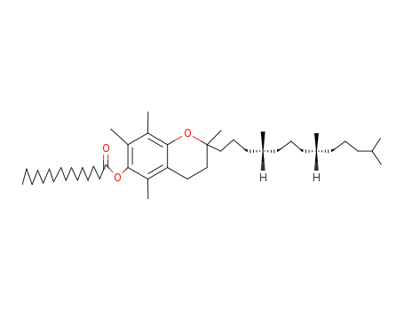 3,4-DIHYDRO-2,5,7,8-TETRAMETHYL-2-(4,8,12-TRIMETHYLTRIDECYL)-2H-1-BENZOPYRAN-6-YL HEXADECANOATE
