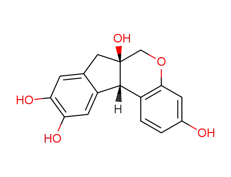 Molecular Structure of 474-07-7 (BRAZILIN)