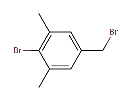 Molecular Structure of 35510-00-0 (2-bromo-5-(bromomethyl)-1,3-dimethylbenzene)