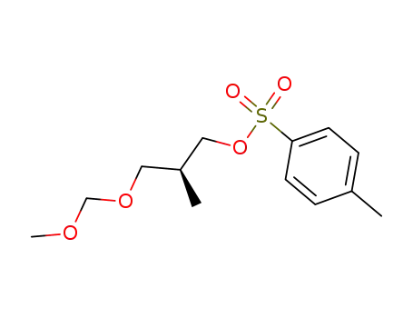 Molecular Structure of 222539-28-8 ((S)-(+)-2-methyl-3-methoxymethyloxypropan-1-yl tosylate)