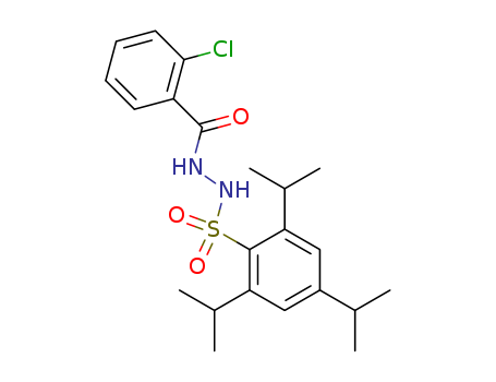 Benzoic acid, 2-chloro-,  2-[[2,4,6-tris(1-methylethyl)phenyl]sulfonyl]hydrazide
