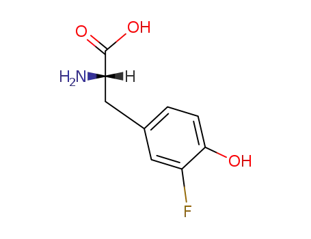 Molecular Structure of 7423-96-3 (3-FLUORO-L-TYROSINE)
